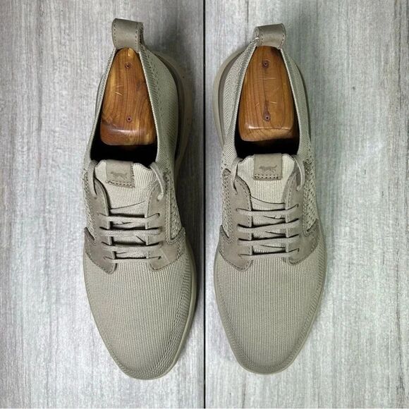 Wolf and Shepherd SwiftKnit Grey Knit Casual Derby Oxford Dress Shoe Mens Size 7 - Picture 6 of 10